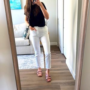 NWT Something Navy White Denim